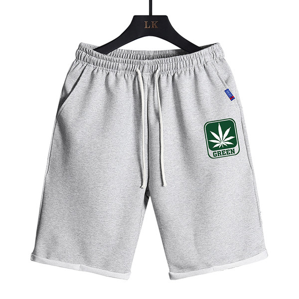 Aktuális férfi rövidnadrág rátéttel