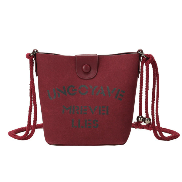 Mindennapi női szövettáska felirattal