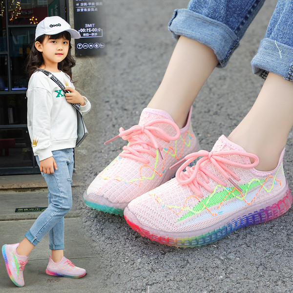 Napi, légáteresztő, fűzős gyerekcipő lányoknak