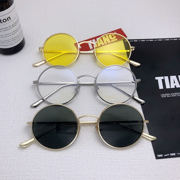 Modern, kerek férfi napszemüveg