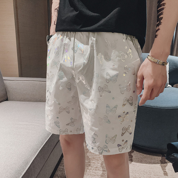 Férfi rövidnadrág pillangókkal