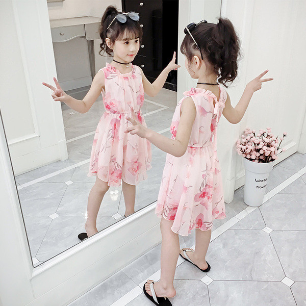 Gyerekruha virágmintával és nyakkendővel