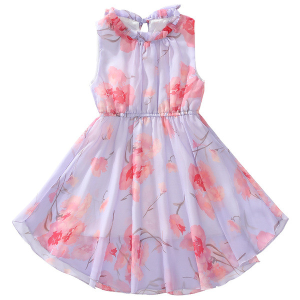 Gyerekruha virágmintával és nyakkendővel