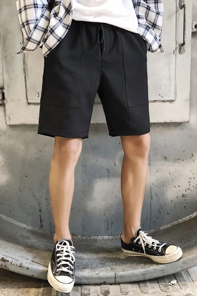 Sima modell férfi rövidnadrág elasztikus derékkal