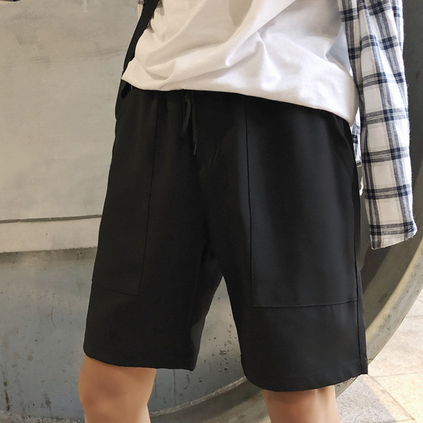 Sima modell férfi rövidnadrág elasztikus derékkal