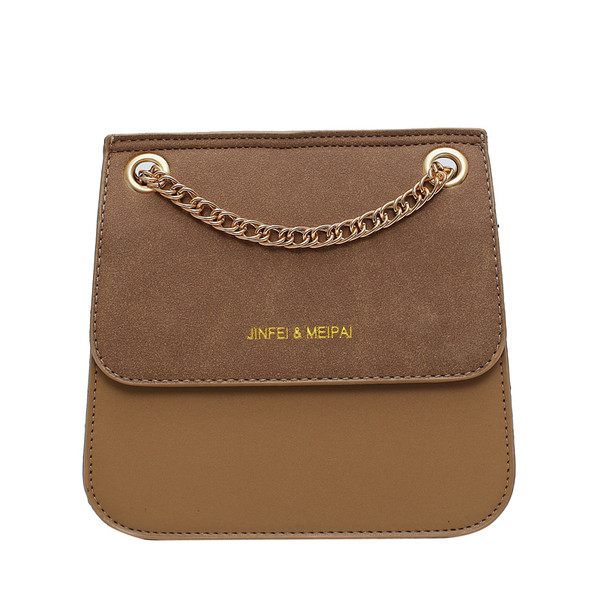 Modern női táska fém lánccal