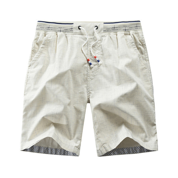 Nagy méretű férfi rövidnadrág elasztikus derékkal