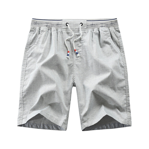 Nagy méretű férfi rövidnadrág elasztikus derékkal