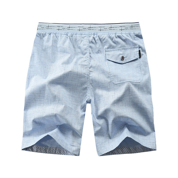 Nagy méretű férfi rövidnadrág elasztikus derékkal