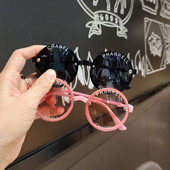 Modern, feliratos gyerekszemüveg lányoknak