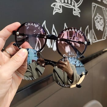 Μοντέρνα παιδικά γυαλιά με επιγραφές για κορίτσια