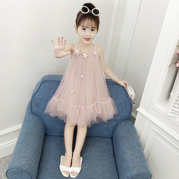 Gyerek tüll ruha 3D elemekkel