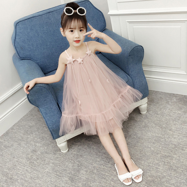 Gyerek tüll ruha 3D elemekkel