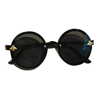 Μοντέρνα  παιδικά γυαλιά σε στρογγυλό σχήμα για κορίτσια
