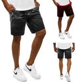 Alkalmi férfi rövidnadrág terepszínű mintával