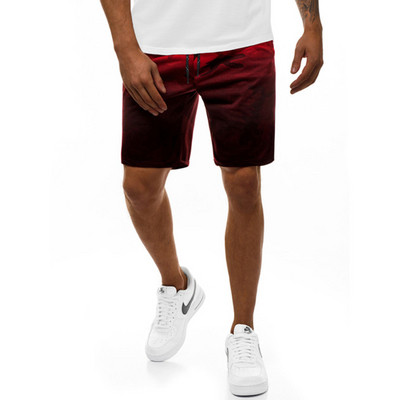 Alkalmi férfi rövidnadrág terepszínű mintával