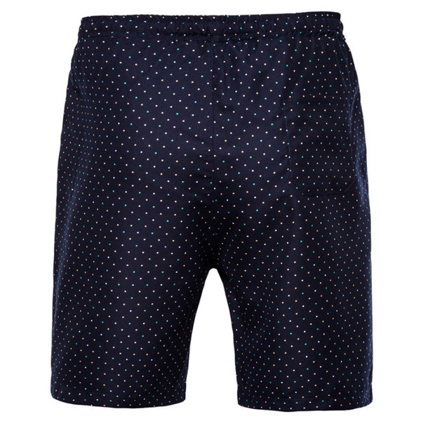 Pöttyös férfi rövidnadrág elasztikus derékkal