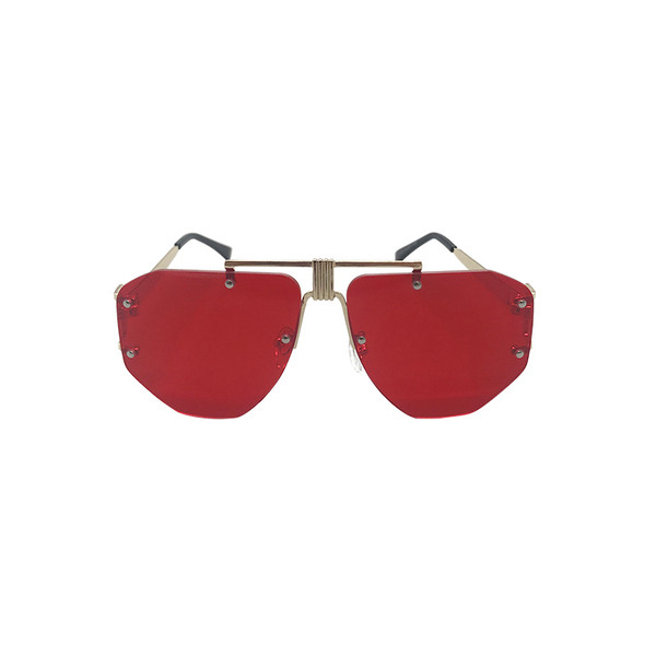 Stílusos női szemüveg vékony kerettel, kerek formában