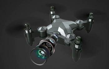 Мини дрон за въздушна фотография с максимална височина на полет 120 метра 