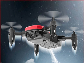 Πτυσσόμενο drone υψηλής ποιότητας με τηλεχειριστήριο και χειριστήριο γείωσης