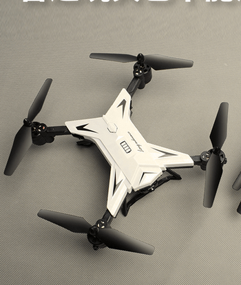 Λευκό drone με φώτα LED και αντοχή έως και 25 λεπτά