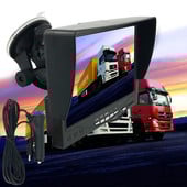 7 hüvelykes autós kijelző 12V / 24V és tolató funkcióval