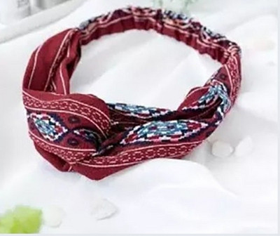 Keresztezett női hajgumi textilből