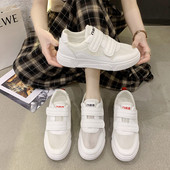 Sieviešu ādas kedas ar sietu un velcro