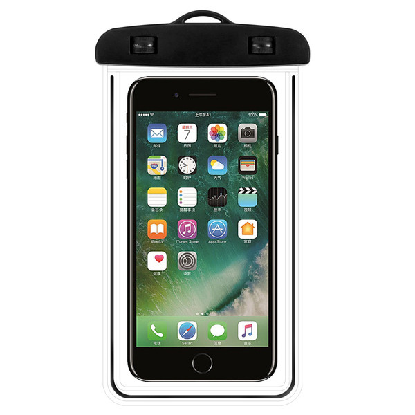 Ūdensnecaurlaidīgs un putekļu necaurlaidīgs mobilā telefona maciņš, kas piemērots zemūdens fotogrāfijām peldot un nirstot