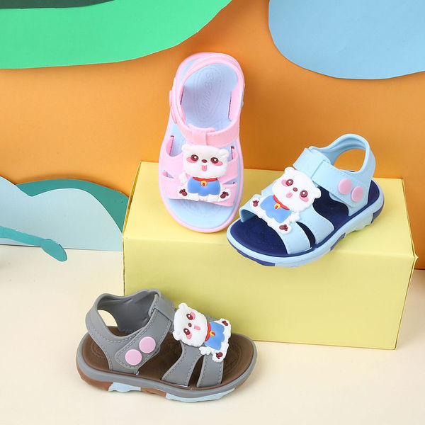 Ikdienas sandales ar 3D elementu zēniem un meitenēm