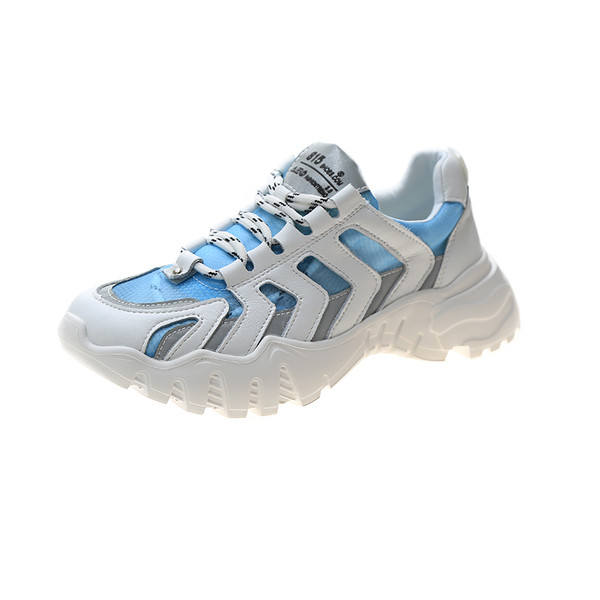 Sieviešu sporta un ikdienas kedas ar krāsainu sietu