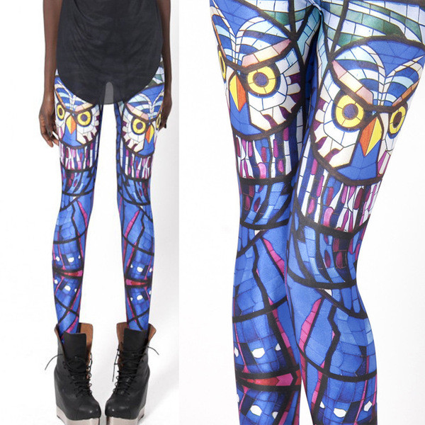 Női leggings bagolymintával