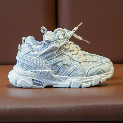 Bērnu elpojošas kedas ar šņorēm meitenēm