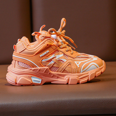 Bērnu elpojošas kedas ar šņorēm meitenēm