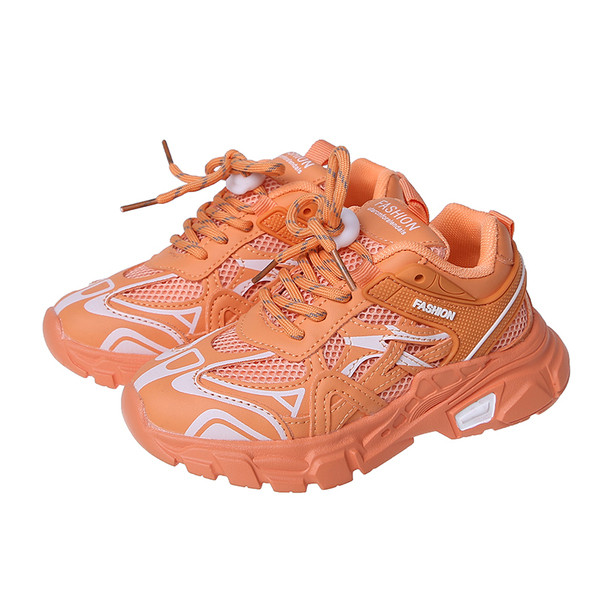 Bērnu elpojošas kedas ar šņorēm meitenēm