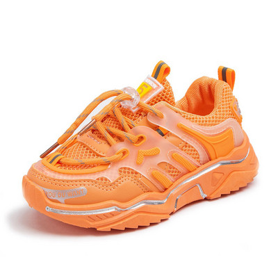 Bērnu elpojošas kedas ar šņorēm meitenēm