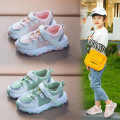 Elpojošas bērnu kedas ar uzlīmēm meitenēm