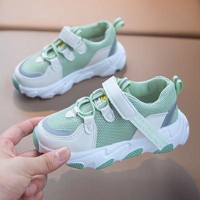 Elpojošas bērnu kedas ar uzlīmēm meitenēm