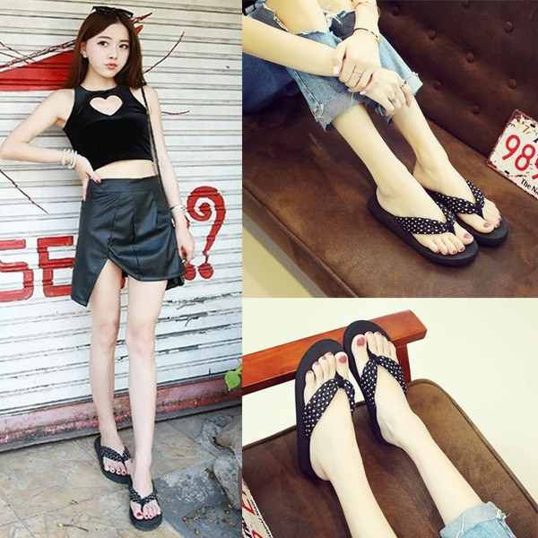 Ikdienas sieviešu čības no tekstila ar plakanu zoli