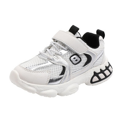 Bērnu kedas ar sietu un uzlīmēm meitenēm