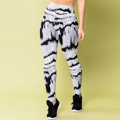 Gari sieviešu elastīgie legingi ar augstu vidukli