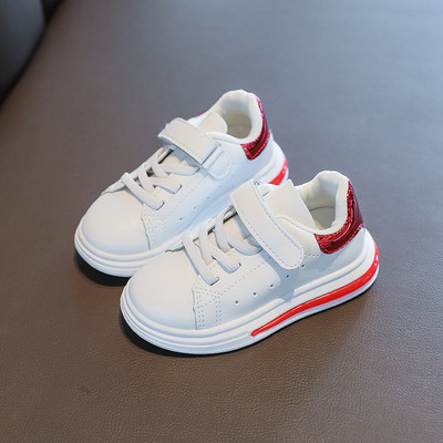 Ikdienas bērnu kedas ar uzlīmi un mīkstu zoli meitenēm un zēniem