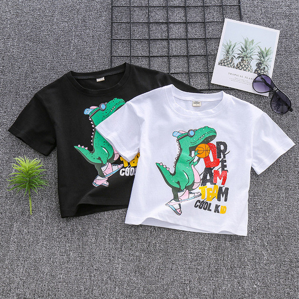 Modern gyerek blúz fiúknak rátéttel