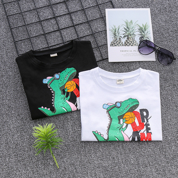 Modern gyerek blúz fiúknak rátéttel