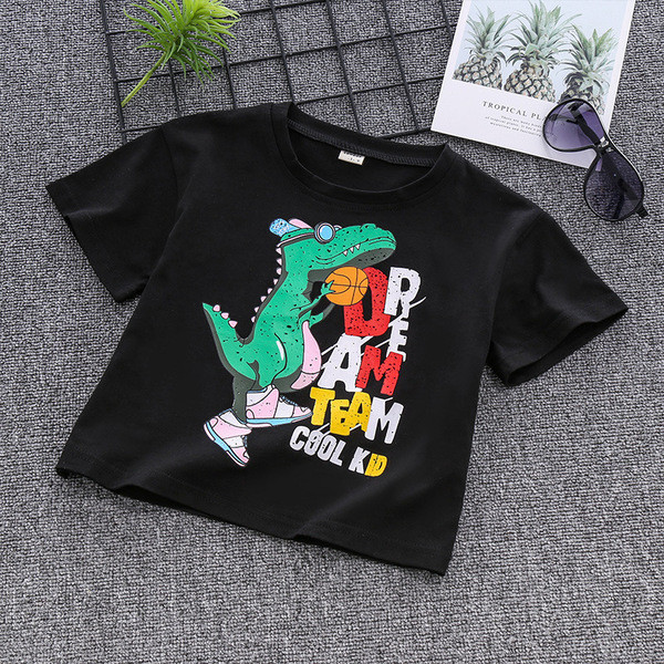 Modern gyerek blúz fiúknak rátéttel