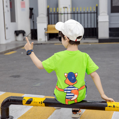 Vaikiška laisvalaikio palaidinė berniukams su aplikacijomis