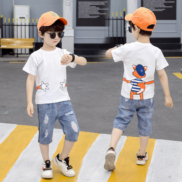 Vaikiška laisvalaikio palaidinė berniukams su aplikacijomis