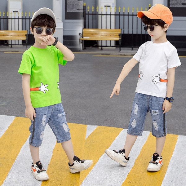 Vaikiška laisvalaikio palaidinė berniukams su aplikacijomis