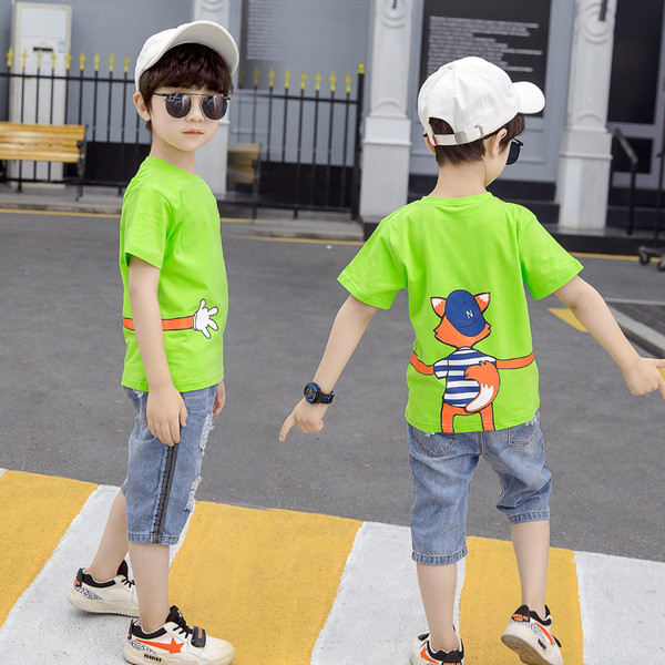 Vaikiška laisvalaikio palaidinė berniukams su aplikacijomis