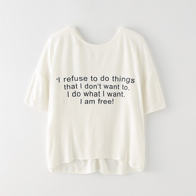 Παιδική μπλούζα με επιγραφές για κορίτσια